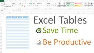 Excel Tables Tutorial: Beginners Guide for Windows & Mac