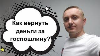 Возврат госпошлины ГИБДД. Моя история.