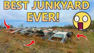 The BEST Junkyard EVER! | TONS of Muscle Cars & Classics! Chevelles, Camaros, Impalas, Etc!