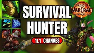 Patch 11.1 Survival Hunter Changes | BLIZZARD LISTENED! Here Are Details