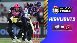 Hobart Hurricanes v Sydney Sixers | The Qualifier | Match Highlights | #BBL14