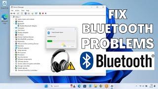 How to FIX Bluetooth Device Not Working on Windows 11