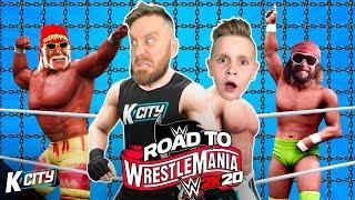 Road to WrestleMania in WWE 2k20 Part 3: Legends Elimination Chamber!