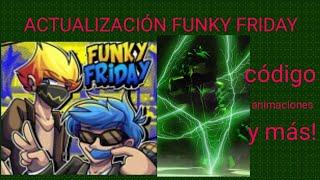 ACTUALIZACION FUNKY FRIDAY NUEVO CODIGO DE RADIO, ANIMACIONES, EMOTES Y MAS!