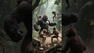 Gorilla Becomes Climber's Savior#k94 #Animals #trending #Pets #Rescue