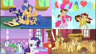 MLP  families Mane 6  (Tribute)