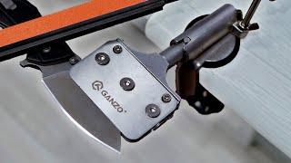 How to sharpen a knife! In a razor as a pros! Sharpener Ganzo Razor Pro! # TERMISHANSIA