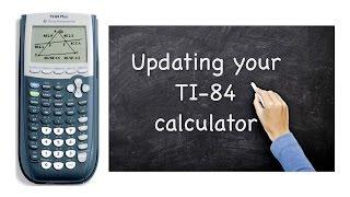 TI-84 updating the OS operating system