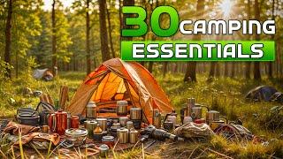 30 Camping Gear Essentials for Every Adventure