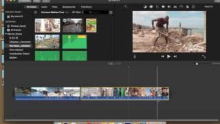 Split, Trim and Delete Clip- iMovie