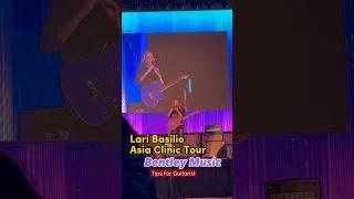 Tips for guitarist from Lari Basilio Asia Clinic tour #shorts #laribasilio #guitarist