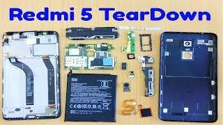 TearDown Redmi 5 | Disassembly Redmi 5, Remove Battery, Charging Port, LCD Display, Vibration Motor