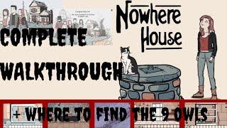 Nowhere House Complete Walkthrough (Dark Dome) (with secret ending)