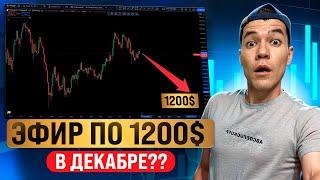 Эфир упадет до 1200$ ? | Что будет с ETH в 4 квартале?