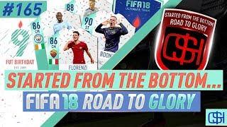 FIFA 18 ROAD TO GLORY #165 I FUT BIRTHDAY TOURE ROONEY VAN PERSIE SCHWEINSTEIGER SBCS ULTIMATE TEAM