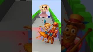 Build a Queen Run Challenge with Tung Tung Sahur! 