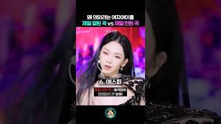 꽤 의외인 여자아이돌 제일 잘된곡 vs 제일 안된곡