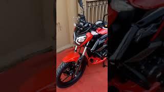 #Tvs #Rider 125cc 1st Delivery Red Black #Shorts