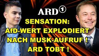 AfD-WERT EXPLODIERT nach MUSK-AUFRUF!