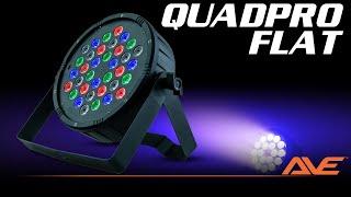 AVE QUADPRO-FLAT RGBW LED ParCan