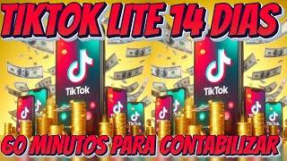 TIKTOK LITE TEM QUE ASSISTIR 60 MINUTOS E 14 DIAS PARA CONTABILIZAR AS NOVAS CONTAS !