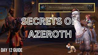 Secrets of Azeroth Event Day 12 "Under Suspicion" Easy Guide | Whodunnit? | Pattie