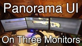 CSGO: Panorama UI on Triple Monitors