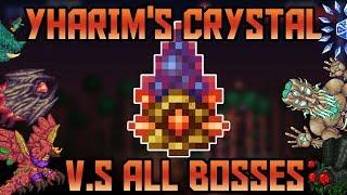 Yharim's Crystal V.S (Almost) All Bosses in Revengeance Mode!  Terraria -  Calamity mod