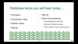 DEMO Scaling Out Postgres on AWS with Citus Cloud