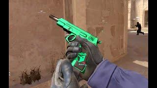 Making a Green CZ Greener? CZ75-Auto Emerald Sticker Craft In-game Demo