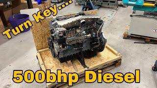 Unboxing a 500bhp Dieselpumpuk crate engine