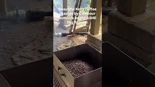 Roasting at Kanalani O'hana Farms