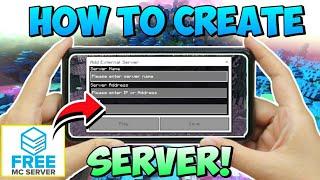 How to Make FREE 24/7 Server In Minecraft Pocket/Bedrock Edition | Best Minecraft Server Hosting