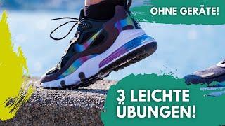 3 einfache Übungen bei Fußschmerzen - Kurzes Workout für deine Füße!