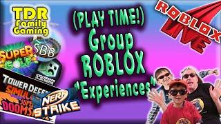 PLAY TIME! Random GROUP GAMES! - ROBLOX GROUP EXPERIENCES! - Roblox  Live Stream