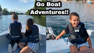 Go Boat adventure on the River Thames! (Kingston to Hampton Court)