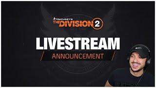 THE DIVISION 2 SPECIAL LIVE DEV EVENT! Holiday Event, Season 2.0, Lexington Named Weapon and More!