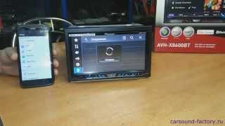 Обзор автомагнитолы Pioneer avh-x8600bt