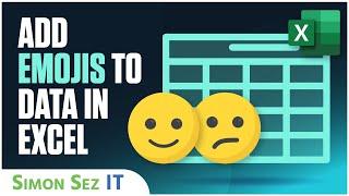 How to Add Emojis to Data in Excel