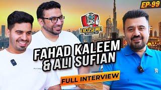 Excuse Me with Ahmad Ali Butt | Ft. Fahad Kaleem & Ali Sufian | New Interview | Episode 99 | Podcast