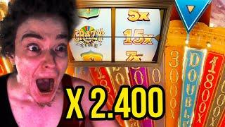 Я ПОЙМАЛ ЗАНОС X2400 В CRAZY TIME ! ЗАНОСЫ НЕДЕЛИ В КРЕЙЗИ ТАЙМ !!