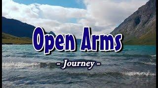 Open Arms - Journey (KARAOKE VERSION)