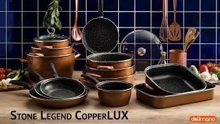 Gotuj i piecz na prawdziwym kamieniu z dodatkiem miedzi - Stone Legend CopperLUX