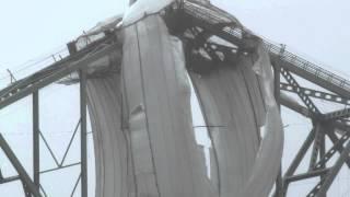 Astoria-Megler Bridge in Storm Winds