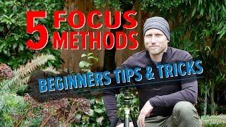 5 Focus Methods for DSLR and Mirrorless Cameras - Beginner Tips & Tricks