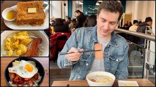 HONG KONG Breakfast - BEST TOAST IN MANCHESTER?!! - Dragon Oriental 