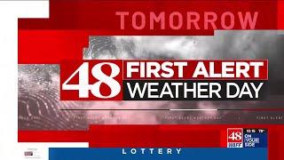 48 First Alert Weather: Wednesday 10 p.m. weather forecast