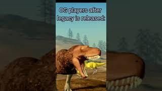 OGs after legacy is released #roblox #dinosaurworldmobile #dwmshorts #dinosaur #dinosaurs #roblox