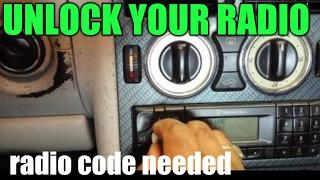 Unlock Your Mercedes Radio