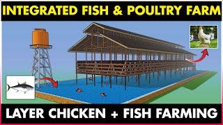 Integrated Fish and Chicken Farming | Integrated Fish Farming and Layer Poultry Farming